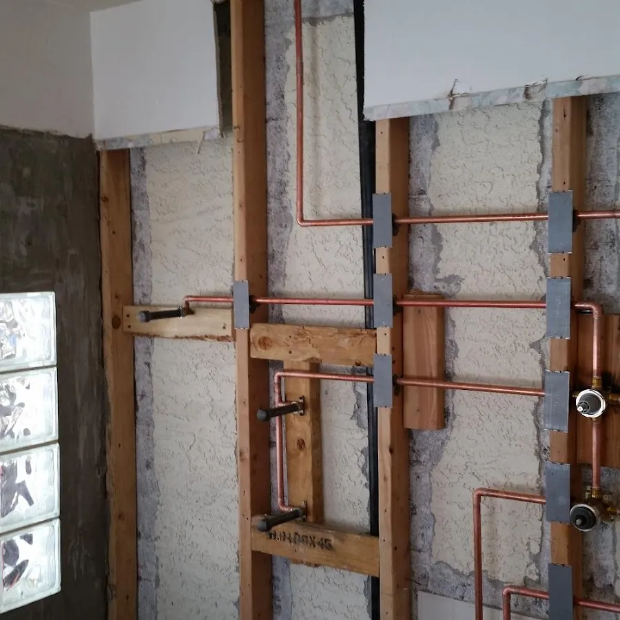Copper pipe installation for Burst Pipe Repair in Hempstead
